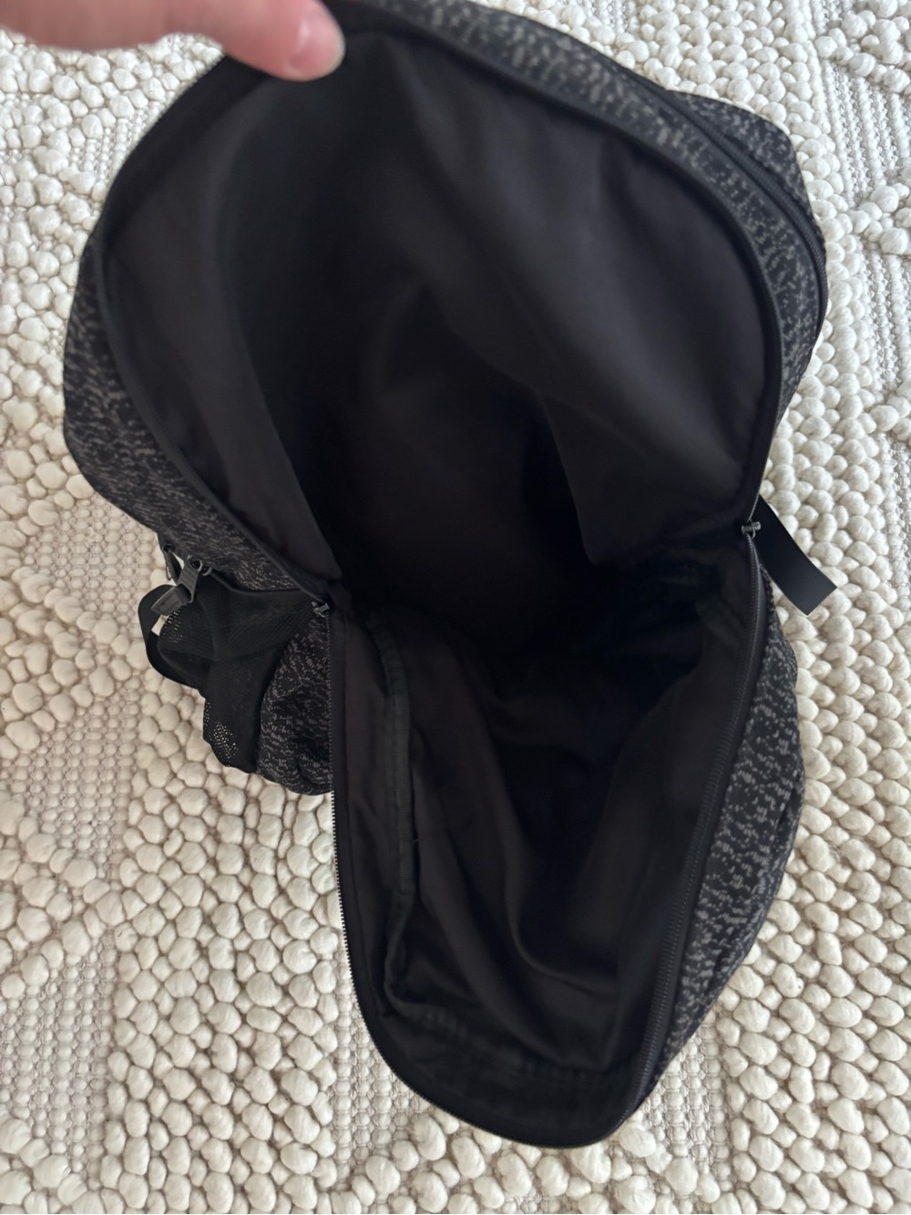Logan Paul Maverick grey & black Backpack luggage parrot logo - Picture 11 of 14